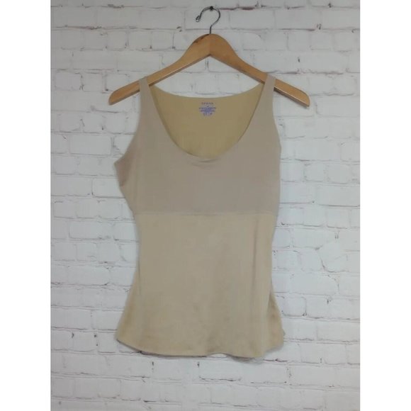 Spanx By Sara Blakely Size 1X Women’s Beige Shapewear Tank RN # 112121 - Picture 1 of 6